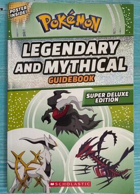 Pokémon Legendary & Mythical Guidebook Super Deluxe With Poster